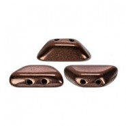 Les perles par Puca® Tinos kralen Dark bronze 23980/14415